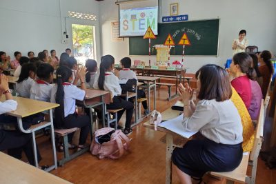 CHUYÊN ĐỀ STEM CỦA TỔ TOÁN – TIN TRƯỜNG THCS TRUNG HOÀ