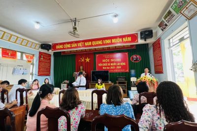 HỘI NGHỊ VIÊN CHỨC – NGƯỜI LAO ĐỘNG NĂM HỌC 2023 – 2024