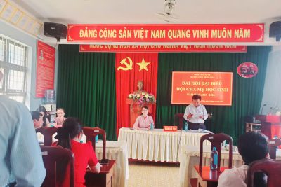 🎉 ĐẠI HỘI ĐẠI BIỂU HỘI CHA MẸ HỌC SINH TRƯỜNG THCS TRUNG HÒA NĂM HỌC 2025 – 2026 🎓💐